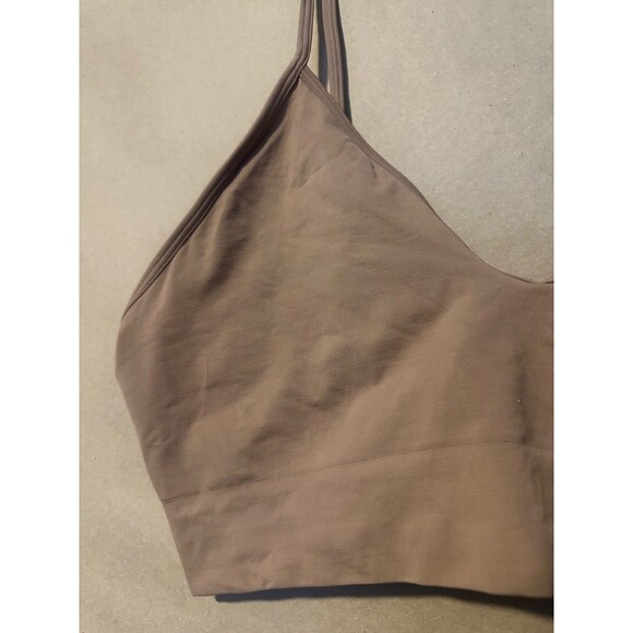 Skims Sienna Mesh Scoop Bralette, Bra Size 3X Rosewood - Picture 2 of 4